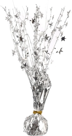 Poids argenté pour ballons en plastique (UH) 32 cm