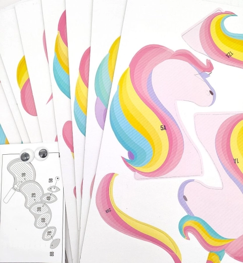 Assemblage facile avec pièces numérotées