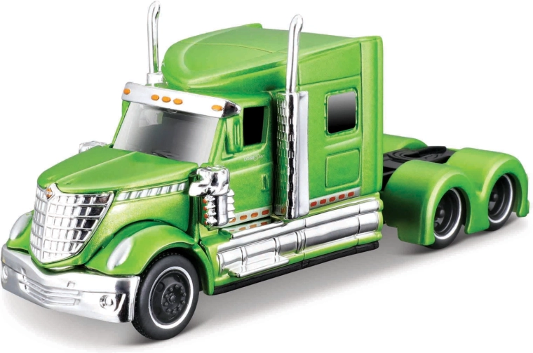 Maisto Design Custom Rigs International Lone Star vert 1:64