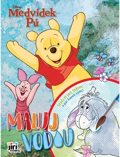 Peins avec de l’eau A4 Winnie l’Ourson