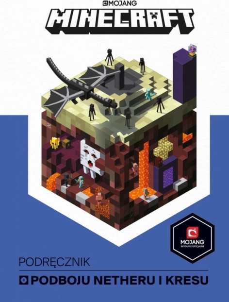 Livre Minecraft. Guide de conquête du Nether et des Terres lointaines