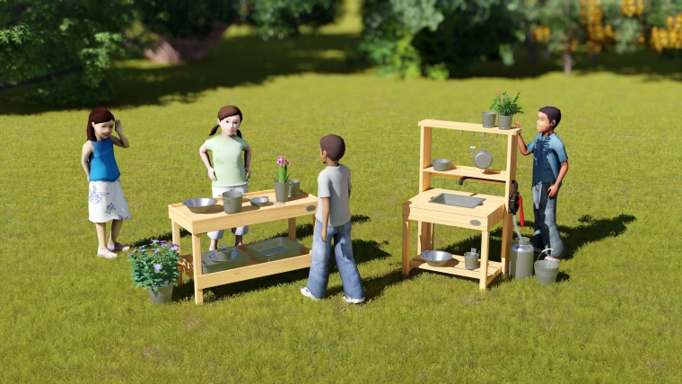 Élément de la cuisine modulaire EDU