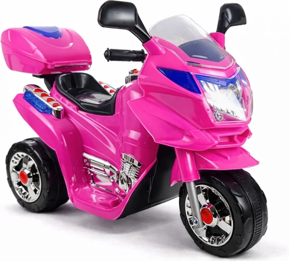 Tricycle électrique pour enfants HC8051 rose avec lumières LED et sons