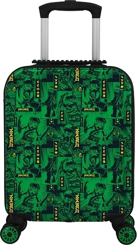 Valise de voyage enfant LEGO Ninjago verte 46 cm (XS)