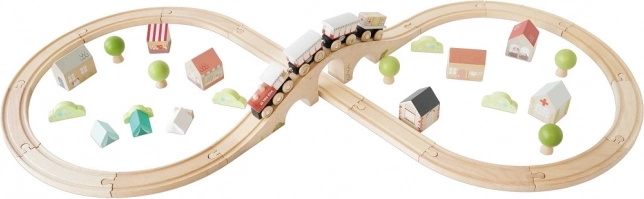 Le Toy Van circuit de train en bois pour enfants