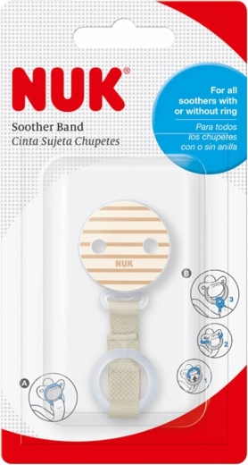 Compatible aussi avec les sucettes sans anneau