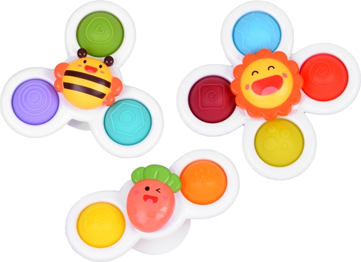 Des motifs colorés qui attirent l’attention des enfants