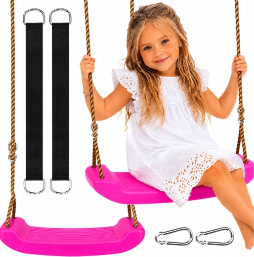 Balançoire pour enfants Swing-y rose - 1 pièce