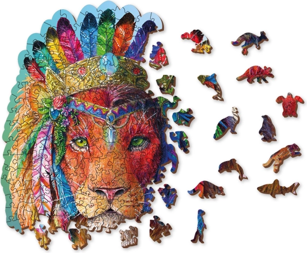 Assemblage plus exigeant avec un motif artistique