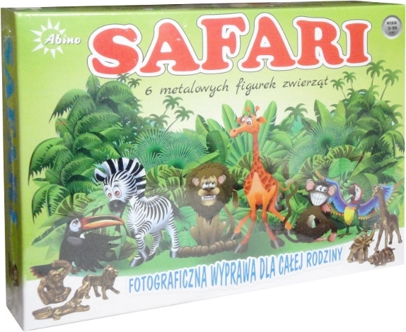 Safari – jeu de société familial sur la photographie d’animaux sauvages