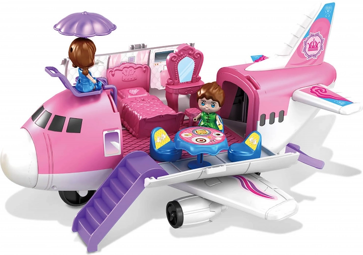 avion avec figurines 34 cm