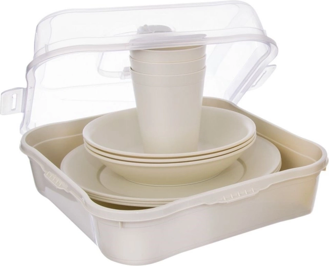 Tout rassemblé et prêt à partir