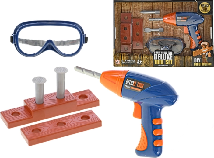 Set d’outils pour enfants avec perceuse, 8 pièces