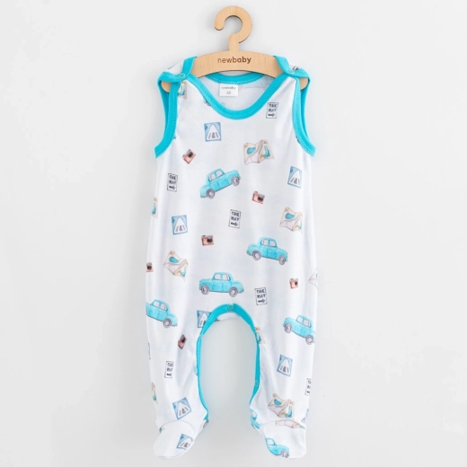 Salopette pour bébé New Baby Classic II voitures 56 (0–3 mois)