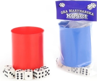 Dés avec gobelet