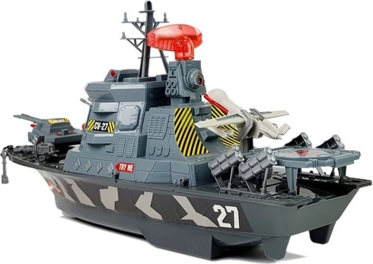 Lumières, sons et radar rotatif