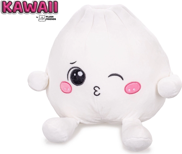 Plush Friends kawaii ravioli Bao en peluche clin d’œil 25 cm - 1 pièce