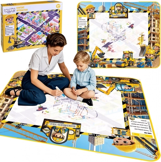 Woopie tapis de dessin à l’eau – set créatif avec accessoires