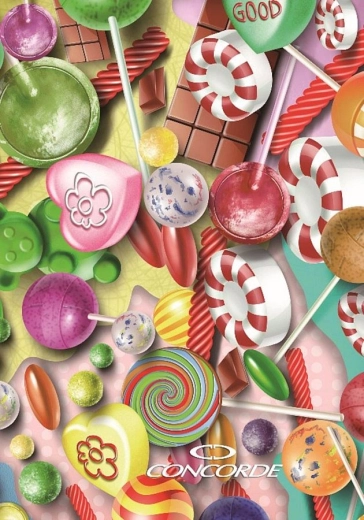 Carnet d’enregistrement A5 ligné 8 mm, 200 feuilles CONCORDE