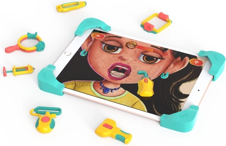 Jeu tactile avec de vrais instruments