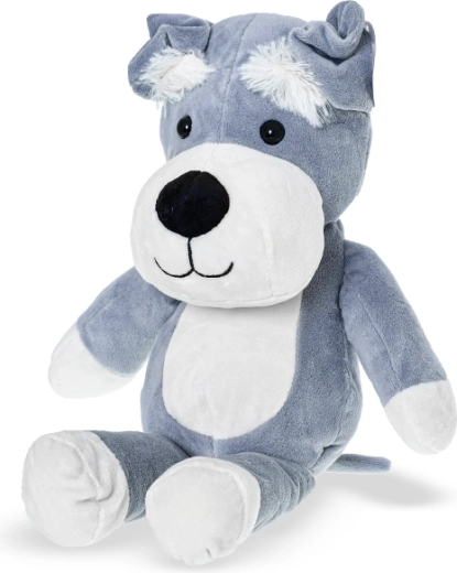 Chiot en peluche 38 cm pour bébés
