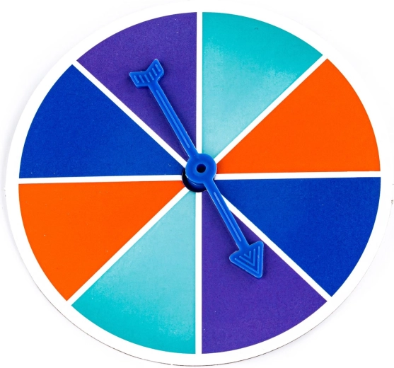 La roue de tirage au sort détermine la couleur de la bille