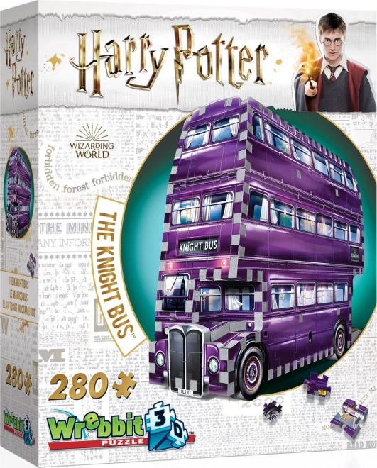 Wrebbit puzzle 3D Harry Potter Magicobus – 280 pièces