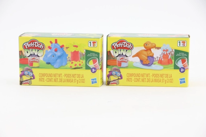 Play-Doh monde des dinosaures avec pâte à modeler