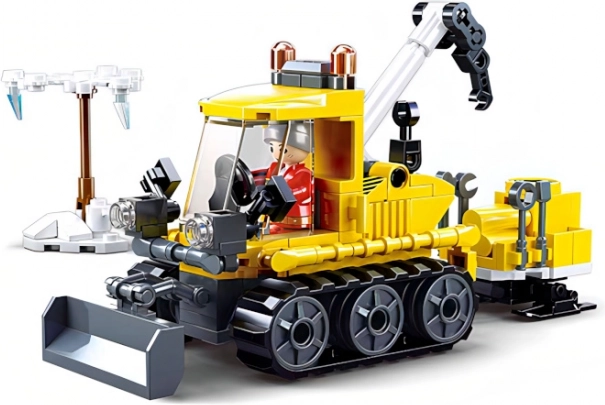 Sluban Town véhicule de secours des neiges – set de construction
