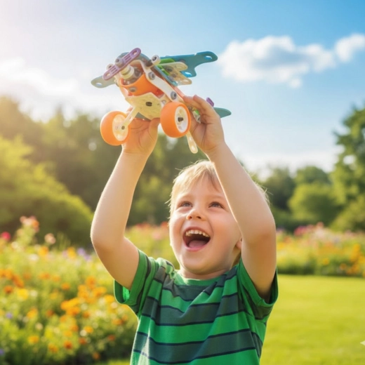 Un modèle d'avion pour jouer activement