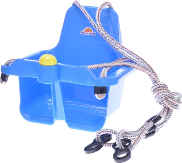 Balançoire pour enfant avec klaxon bleu 18 mois+