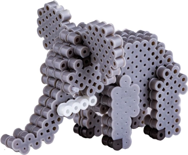 Modèle 3D de petit éléphant en perles