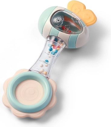 BabyOno hochet avec anneau de dentition Bee 3m+