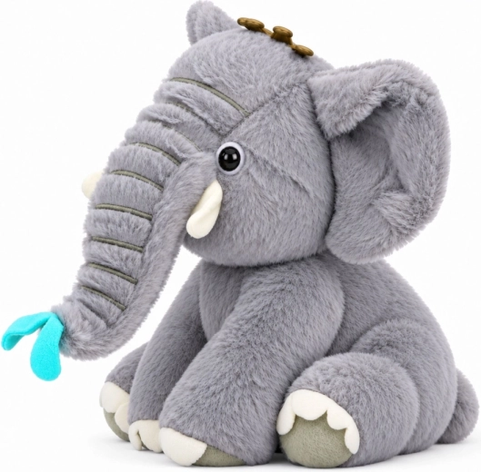 Charmant éléphant aux détails expressifs