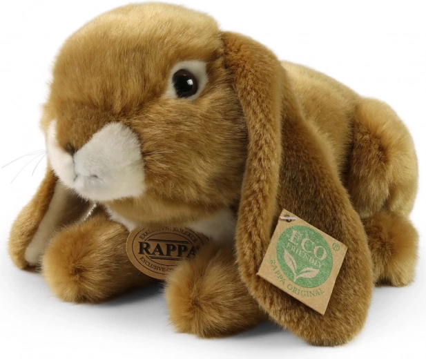 Rappa lapin en peluche brun 25 cm éco‑responsable