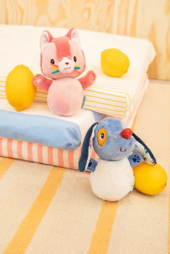 Lilliputiens hochet culbuto chat Jeanne