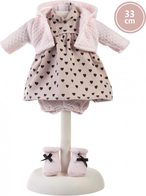 Llorens tenue pour poupée 33 cm – ensemble 4 pièces