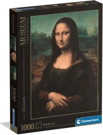 Puzzle 1000 pièces CLEMENTONI Leonardo – La Joconde (Museum Collection)