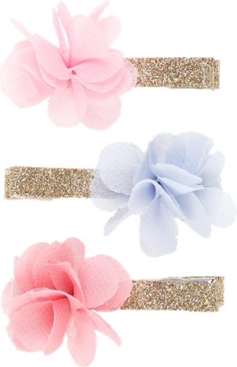 Souza! barrettes à cheveux Jo-Anne avec fleurs, 3 pièces