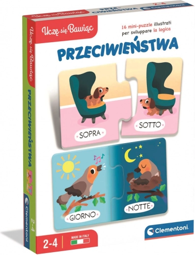 jeu éducatif Clementoni – les contraires (dès 2 ans)