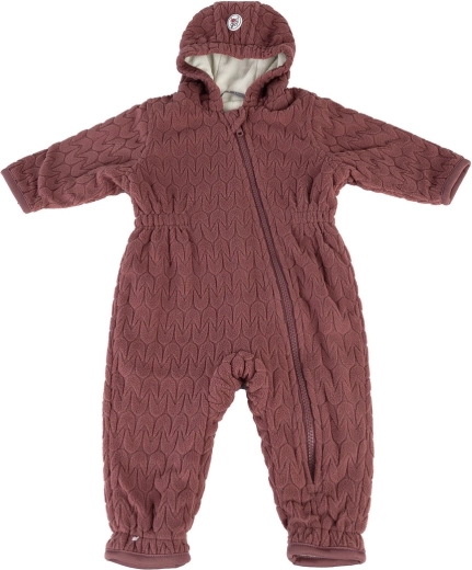 Combinaison en polaire LODGER Skier Empire Rosewood 3–6 mois