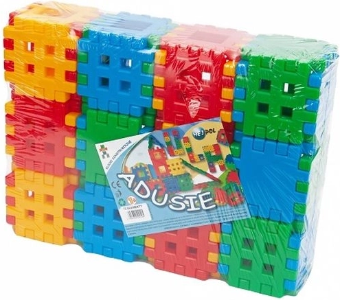 Adusie blocs de construction gonflables souples 72 pcs