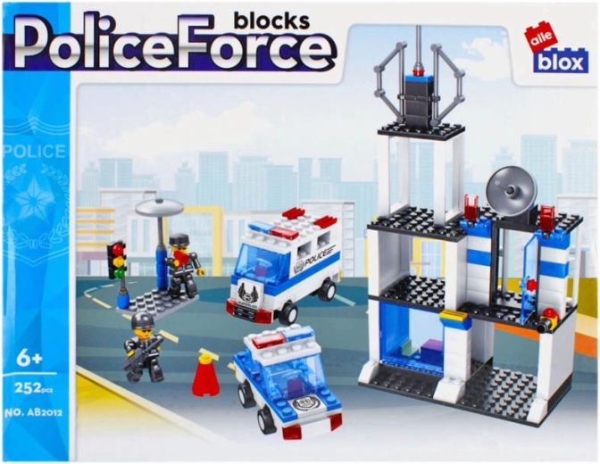 Kit de construction station de police 252 pièces