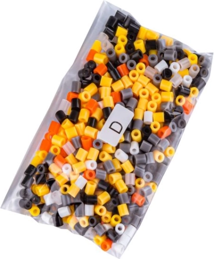 Beaucoup de perles pour un modèle 3D détaillé