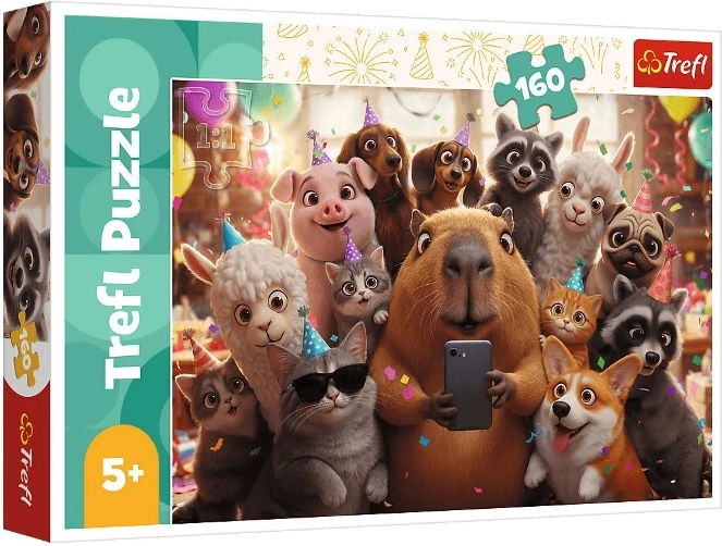 Puzzle « Selfie gourmand » 160 pièces
