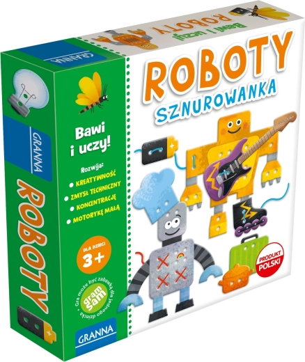Jeu avec des robots à ficelle