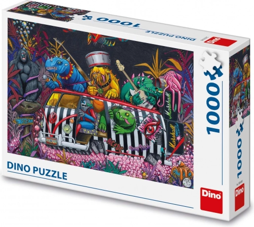 Puzzle Monstres en excursion
