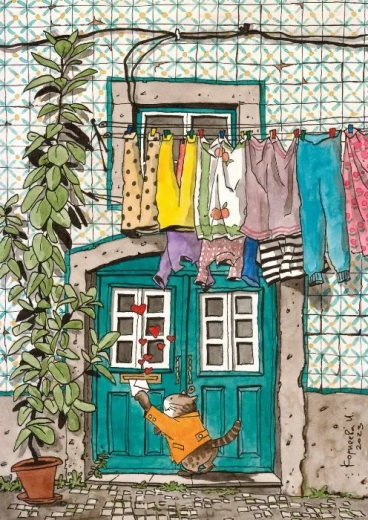 Puzzle L’amour est dans l’air 1000 pièces MAGNOLIA