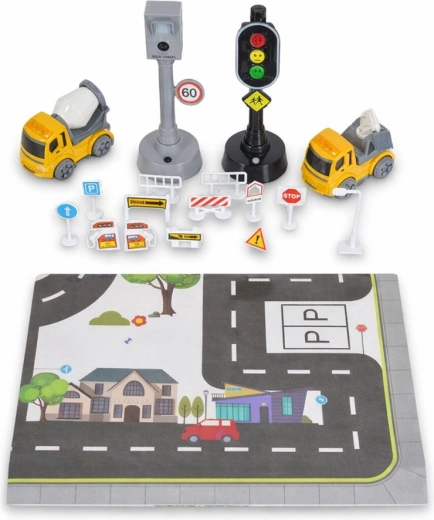 Tapis de jeu pour construire une ville en un clin d’œil