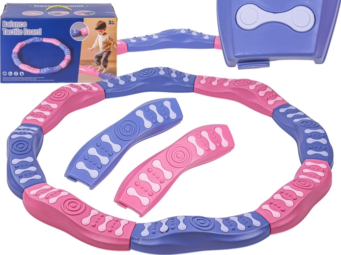 Parcours d’équilibre sensoriel pour enfants – pierres d’équilibre (8 pièces)